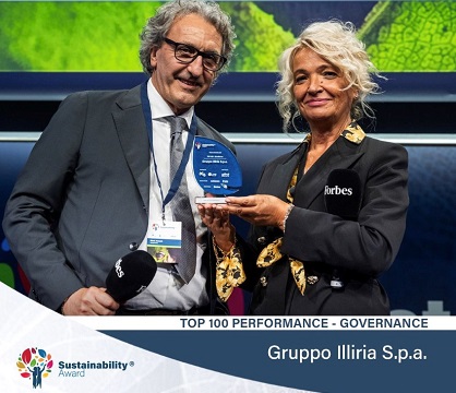 GRUPPO ILLIRA TRA I VINCITORI DEL SUSTAINABILITY AWARD 2023